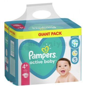 ПІДГУЗНИКИ ДИТЯЧІ PAMPERS ACTIVE BABY