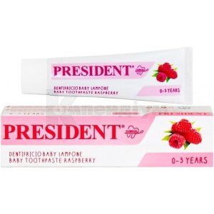 ЗУБНА ПАСТА "PRESIDENT CLINICAL" "BABY" 0-3