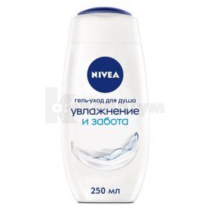 Крем-гель для душу "Ніжне зволоження" тм Nivea