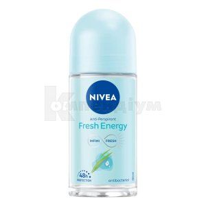 ДЕЗОДОРАНТ-АНТИПЕРСПIРАНТ NIVEA "ЕНЕРГIЯ СВIЖОСТI"