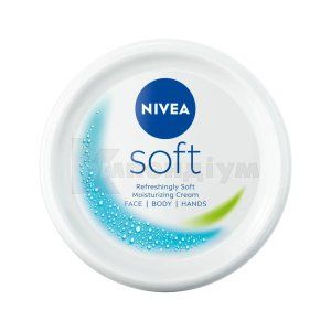 ІНТЕНСИВНИЙ ЗВОЛОЖУЮЧИЙ КРЕМ "NIVEA SOFT" ДЛЯ ОБЛИЧЧЯ, РУК ТА ТІЛА