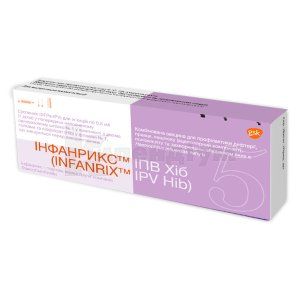 Інфанрикс™ Іпв Хіб (Infanrix™-Ipv+Hib)