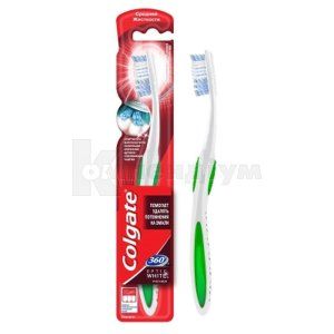 ЗУБНА ЩІТКА COLGATE 360 OPTIC WHITE