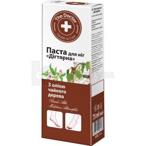 Паста для ніг дігтярна Домашній доктор (Pasta for foot tar Home doctor)