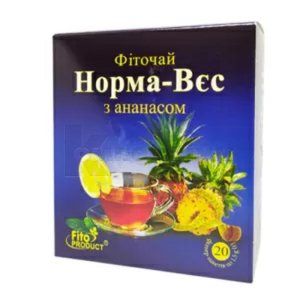 ФІТОЧАЙ №3 "НОРМА-ВЄС З АНАНАСОМ"