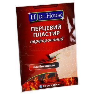 ПЛАСТИР ПЕРЦЕВИЙ "H Dr. House"