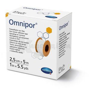 Пластир фіксуючий з нетканого матеріалу Omnipor®