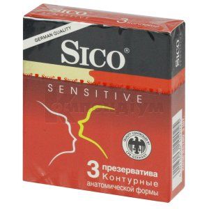 ПРЕЗЕРВАТИВИ "SICO SENSITIVE"