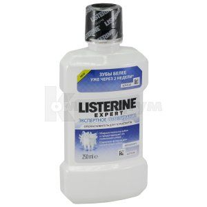 ОПОЛІСКУВАЧ ДЛЯ РОТОВОЇ ПОРОЖНИНИ LISTERINE® EXPERT ЕКСПЕРТНЕ ВІДБІЛЮВАННЯ