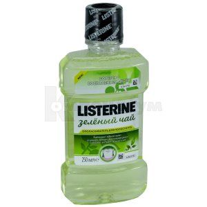 ОПОЛІСКУВАЧ ДЛЯ РОТОВОЇ ПОРОЖНИНИИ LISTERINE® "ЗЕЛЕНИЙ ЧАЙ"