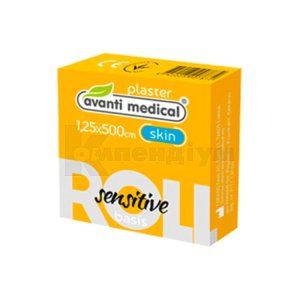 ПЛАСТИР МЕДИЧНИЙ В РУЛОНАХ AVANTI MEDICAL® "SENSITIVE" НА НЕТКАНІЙ ОСНОВІ, ТІЛЕСНОГО КОЛЬОРУ