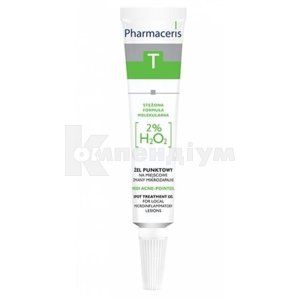 PHARMACERIS T MEDI ACNE-POINTGEL ГЕЛЬ ДЛЯ ТОЧКОВОГО ЛІКУВАННЯ МІКРО ЗАПАЛЕНЬ С 2% H2O2