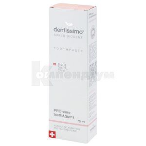 ЗУБНА ПАСТА DENTISSIMO PRO-CARE TEETH&GUM