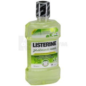 ОПОЛІСКУВАЧ ДЛЯ РОТОВОЇ ПОРОЖНИНИИ LISTERINE® "ЗЕЛЕНИЙ ЧАЙ"