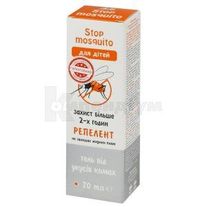 ЗАСІБ РЕПЕЛЕНТНИЙ "STOP MOSQUITO РЕПЕЛЕНТНИЙ ГЕЛЬ ДЛЯ ДЕТЕЙ"