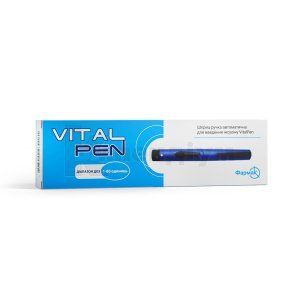 ШПРИЦ-РУЧКА АВТОМАТИЧНА ДЛЯ ВВЕДЕННЯ ІНСУЛІНУ VITALPEN