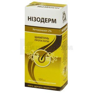 Нізодерм шампунь від лупи (Nizoderm shampoo against dandruff)