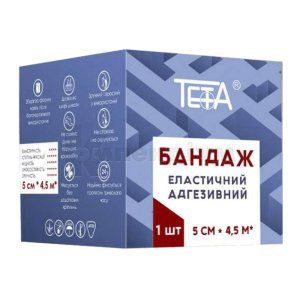 БАНДАЖ ЕЛАСТИЧНИЙ АДГЕЗИВНИЙ TETA®