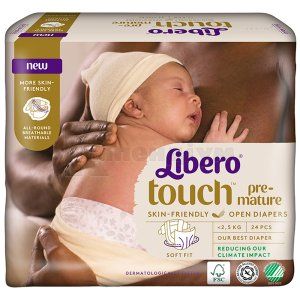 ПІДГУЗНИКИ ДЛЯ ДІТЕЙ LIBERO TOUCH PRE-MATURE