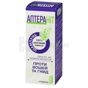 ШАМПУНЬ "АПТЕРАНІТ" (SHAMPOO "APTERANIT")