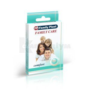 FAMILY PLAST НАБІР ПЛАСТИРІВ БАКТЕРИЦИДНИХ FAMILY CARE