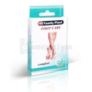 FAMILY PLAST НАБІР ПЛАСТИРІВ БАКТЕРИЦИДНИХ FOOT CARE