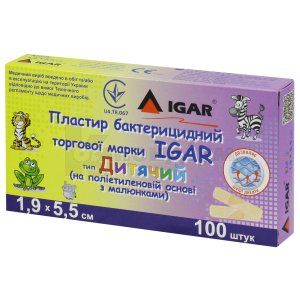 Пластир дитячий Ігар (Patch for kids Igar)