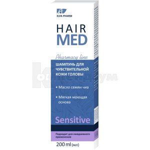 ШАМПУНЬ tm "ELFA PHARM" серії "HAIR MED"