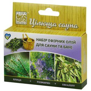 Набір для сауни Цілюща сауна (Set for sauna Healing sauna)