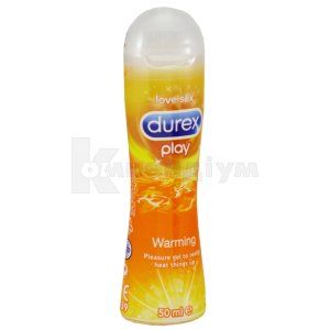 ІНТИМНА ГЕЛЬ-ЗМАЗКА DUREX® PLAY WARMING