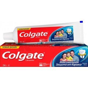 ЗУБНА ПАСТА COLGATE CAVITY PROTECTION FRESH MINT (МАКСИМАЛЬНИЙ ЗАХИСТ ВІД КАРІЄСУ СВІЖА М'ЯТА)