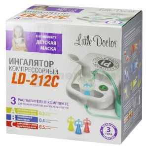 ІНГАЛЯТОР КОМПРЕСОРНИЙ LD-212C (COMPRESSOR NEBULIZER LD-212C)