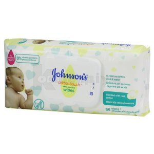 Серветки вологі Джонсонс Ніжність бавовни (Wet wipes Johnsons Cotton tenderness)