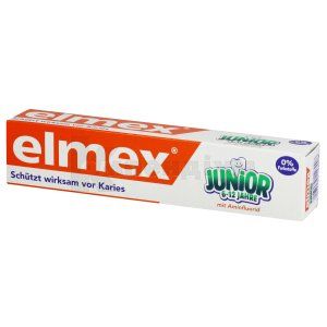 Зубна паста Колгейт елмекс юніор (Toothpaste Colgate elmex junior)