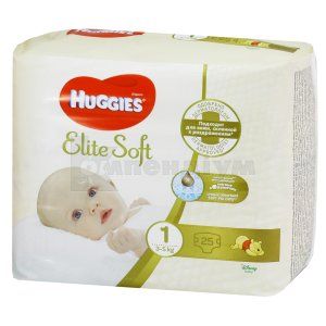 ПІДГУЗКИ ДИТЯЧІ ГІГІЄНІЧНІ HUGGIES ELITE SOFT