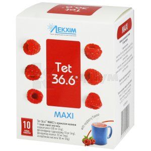 Тет 36,6® Максі з ароматом малини