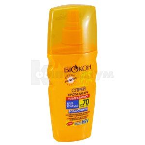 Спрей проти засмаги SPF-70 (Anti-tanning spray SPF-70)