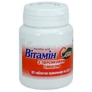 Вітамін C 500 (Vitaminum C 500)