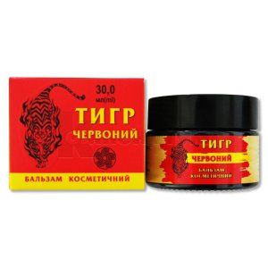 БАЛЬЗАМ КОСМЕТИЧНИЙ "ТИГР ЧЕРВОНИЙ"