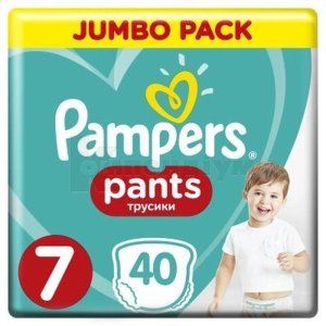 ПІДГУЗНИКИ-ТРУСИКИ ДИТЯЧІ PAMPERS PANTS