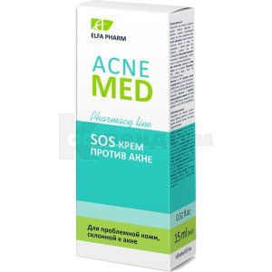 SOS-крем проти акне Акне мед (SOS-cream against acne Acne med)