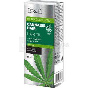 ОЛІЯ ДЛЯ ВОЛОССЯ серії "DR.SANTE CANNABIS HAIR"