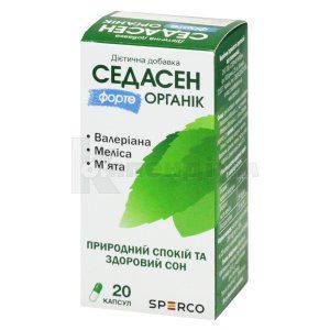 Седасен форте органік (Sedasen forte organic)