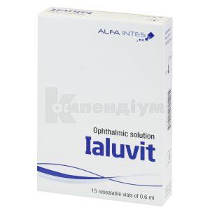 РОЗЧИН ОФТАЛЬМОЛОГІЧНИЙ IALUVIT