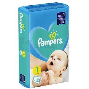 ПІДГУЗНИКИ ДИТЯЧІ PAMPERS NEW BABY-DRY