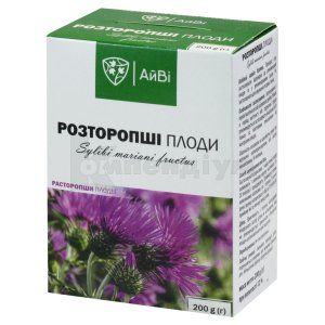 Розторопші плоди