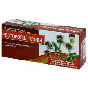 Розторопші плоди