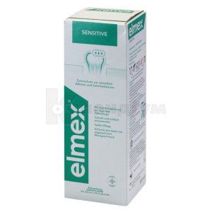 ОПОЛІСКУВАЧ ДЛЯ РОТОВОЇ ПОРОЖНИНИ ELMEX "SENSITIVE PLUS"