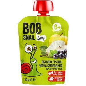 ПЮРЕ ФРУКТОВЕ BOB SNAIL (РАВЛИК БОБ)