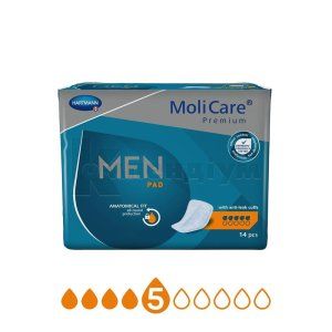 Прокладки урологічні для чоловіків V-подібної форми MoliCare Premium MEN PAD